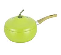 Padella con coperchio, casseruola casseruola, pentola a induzione a forma di frutta, padella a induzione antiaderente, utensili da cucina multiuso per pasta, zuppa, spaghetti