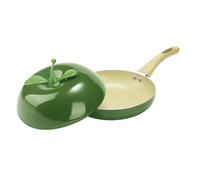 Padella con coperchio, casseruola | Vaso da cucina profondo a forma di frutta,Pan a fondo spesso versatile, piano cottura antiaderente per cuocere a fuoco lento per l'inscatolamento, bolliti