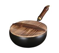 Padella Con Coperchio - Non Stick, Frittura Sana, Riutilizzabile, Utensile Da Cucina, | Apparato Per Dispositivi Sicuri Per La Fritta, Lo Stufato, I Pasti, L'uso, La Preparazione Della