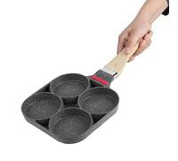 Padella da cucina, colazione Pancake Padella in alluminio Stampo per padella in alluminio per hamburger con manico - Goditi la vita in qualsiasi momento(Tipo di fornello a induzione a fuoco aperto)