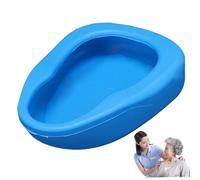 Padella da letto per uomini e donne, padella da letto in PP liscia a prova di fuoriuscite da 13x10 pollici per strutture di assistenza domiciliare e infermieristica per anziani, bottiglia per orinato