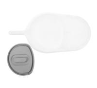 Padella da Letto Plastica con Manico lungo Anziani Allettati | Design Inclinato Ergonomico, per Raccolta Feci e Uso in Ospedale, Utile a Caregiver e Persone con Mobilità Ridotta