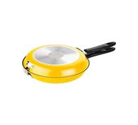 Avilia Padella Doppia Girafrittata Antiaderente Ideale per Frittate e Cottura con Pochi Grassi - Compatibile con Piani Gas, Elettrici e Vetroceramica, Facile da Pulire, 26cm