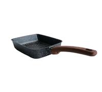 Padella for frittata giapponese, antiaderente, rettangolare, for friggere le uova, con utensili da cucina. #Colore:bla(4 Pieces Pan Set)