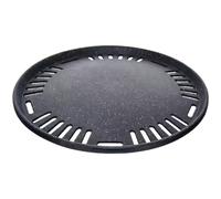 Padella griglia barbecue antiaderente rotonda portatile stile coreano carbone se