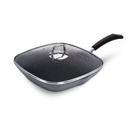 Padella grill da 28 cm con coperchio BERLINGER HAUS Grigio Stone Touch BH-6108