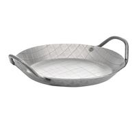 GSW 859059 - Padella in Ferro battuto, da Portata, con 2 Manici, ø 28 cm