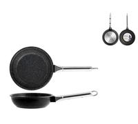 Padella H&H antiaderente pietra acciaio inox 20 cm