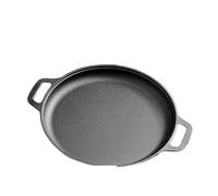 Padella in ghisa antiaderente for pizza, pentola for uova e frittelle, padella for bistecche verdure, pentole da cucina for la casa, frittata piatta, esterno(35cm)