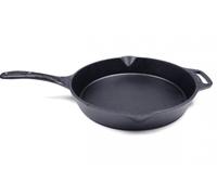 Padella in ghisa diam. 25 cm con manico lungo e maniglia