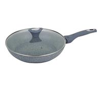Padella in granito Klausberg 28 cm con coperchio di vetro