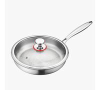 Padella in per for titanio con coperchio 22 cm 24 cm 26 cm 28 cm 30 cm