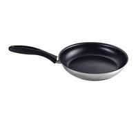 Padella Induzione 24 cm Acciaio Inox., Antiaderente senza PFOA Vetroceramica FA