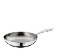padella kela 28 cm non rivestita FLAVORIA, padella per induzione, padella in acciaio inox con base a capsula a risparmio energetico, resistente al forno