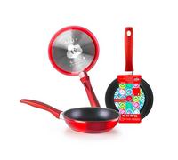 Padella mini 14 cm in ceramica antiaderente, adatta per fornelli a gas ed elettrici, leggera e facile da pulire. progettato per: uso quotidiano, preparare piccoli piatti. #