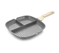 Padella multiuso antiaderente padella 3 in 1 bistecca per colazione padella omelette casseruola pentola da cucina utensili da cucina (colore: B) (B)
