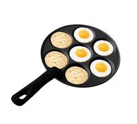 Padella per Braconner Le Uova - Padella Antiaderente per Uova | Padella Per Frittata In Alluminio, Padella Per Frittata Per Colazione A 7 Cozze, Padella Per Uova Al Piatto, Padella Intelligente Per C