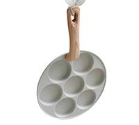 Padella per Braconner Le Uova - Padella Antiaderente per Uova | Padella Per Frittata In Alluminio, Padella Per Frittata Per Colazione A 7 Cozze, Padella Per Uova Al Piatto, Padella Intelligente Per C