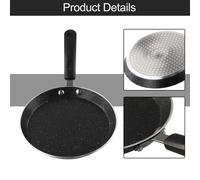 Padella per crepe antiaderente 18 cm versatile di alta qualità e facile da puli