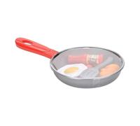 Padella per friggere giocattolo per cucina - accessorio per pentole in , padella realistica e sicura per tutti i piccoli, regalo di apprendimento per il gioco di ruolo dello chef | 28 C