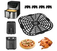 Padella per Friggitrice ad Aria Istantanea Vortex Plus 6 in 1 6 QT XL, Accessori Della Friggitrice Dell'aria Grill Pan Plate, Griglia per Friggitrice ad Aria più Croccante