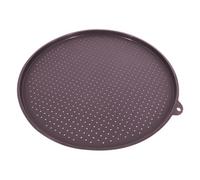 Padella per pizza perforata, 34 cm, con fori, in silicone resistente al