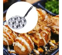 Padella per Takoyaki Antiaderente Padella Takoyaki Manico Resistente Al Calore