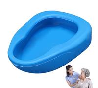 Padella per uomini e donne, 13x10 pollici a prova di vettura a pp liscia da letto pp per cure per anziani e strutture infermieristiche