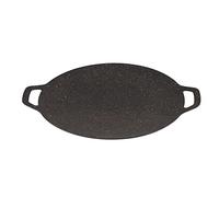 Padella piatta a induzione, padella per crepe antiaderente, piastra per barbecue con piano cottura, padella per colazione compatibile con induzione, padella piatta uniforme a conduzione del calore,