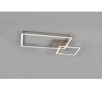 Plafoniera PADELLA LED con snodo ed intensità regolabile L.63cm acciaio R62642407