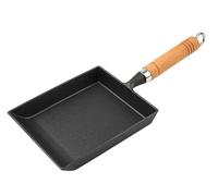 Padella quadrata for frittate in ghisa non rivestita - Tamagoyaki antiaderente for friggere involtini primavera giapponesi for la cucina in stile occidentale