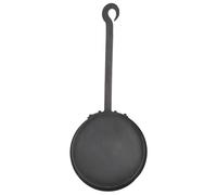 Padella rustica con manico lungo, in ferro, adatta per rievocazioni storiche medievali, vichinghe o giochi di ruolo dal vivo (GRV).