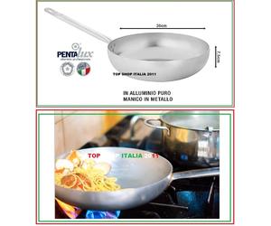 PADELLA SALTAPASTA DM.30 ALTA CM.7,5 ALLUMINIO ANTIADERENTE OFFERTA 9 2025