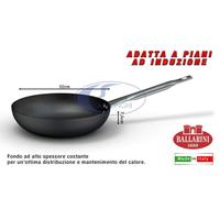 PADELLA SVASATA ALTA A SALTARE CM.32 PER INDUZIONE FRITTURA