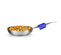 Padella Svasata Alta in Alluminio con Manico Inox - Vari Formati