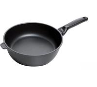 Padella svasata alta in alluminio pressofuso antiaderente per induzione con manico di Risolì, diametro 240 mm