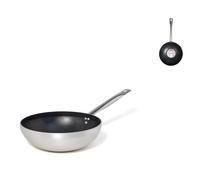 Padella Wok Alta Con 1 Manico Ballarini Professionale Ø28Cm