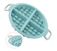 Padelle per muffin in silicone dal design antiaderente comode con 4 cavità all'