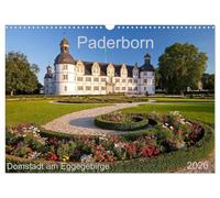 Paderborn Domstadt am Eggegebirge (Wandkalender 2026 DIN A3 quer), CALVENDO Monatskalender: Universitäts- und Domstadt mit dem kürzesten Fluss Deutschlands