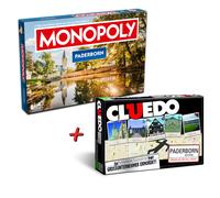 Paderborn Monopoly Cluedo Giochi Bundle Edition Da 8 Anni Winning Moves