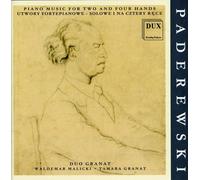 Paderewski I.J. - Piano Music for Two & Four Hands