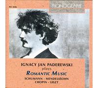 Paderewski - Plays Romantic Music