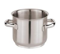 Paderno 11010-18 Casseruola Mezza Alta, Due Maniglie, in Acciaio Inox, 18 cm