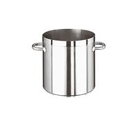 Paderno 11101-24 Pentola Alta, in Acciaio Inox, 24 cm
