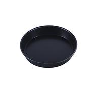Paderno 11740-14 Teglia Pizza, Funziona con tutti i tipi di forni, in Ferro Blu, Diametro 14 cm, Altezza 2.5 cm