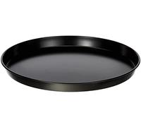 Paderno 11741-32 Teglia Pizza, per Torte e Focacce, Antiaderente, 2 Strati, in Acciaio, Cucina professionale, Altezza 2.5 cm, Diametro 32 cm