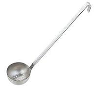 Paderno 11967-06 Mestolo Forato Unipezzo, in Acciaio Inox, 6.5 cm