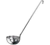 Paderno Mestolo Unipezzo in Acciaio Inox, Inossidabile, Argento, 16 cm
