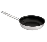 Paderno 12517-32 Padella 1 Manico, 32 cm, Antiaderente, Acciaio Inox