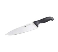 Paderno 18000-23 Coltello Cucina, 23 cm, Manico Nero, Acciaio Ice Hardening